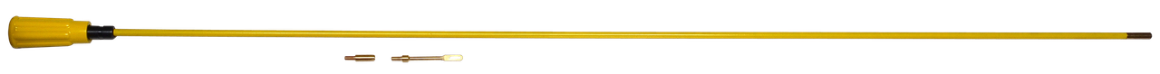 Pro-Shot 36" Double Coated Rifle Cleaning Rod for .270 and Up Calibers #8/32 Threading Stainless Steel Nylon Coating CR36-270