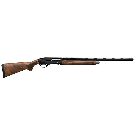 Retay USA GORPLBLK28 Gordion Upland Inertia Plus 12 Gauge 4+1 (2.75 in) 3 in 28 in Deep Bore Drilled Barrel, Polished Black Anodized Finish, Oiled Walnut Stock w/Integrated Sling Swivel Mount, TruGlo Red Fiber Optic Front Sight, Shotgun