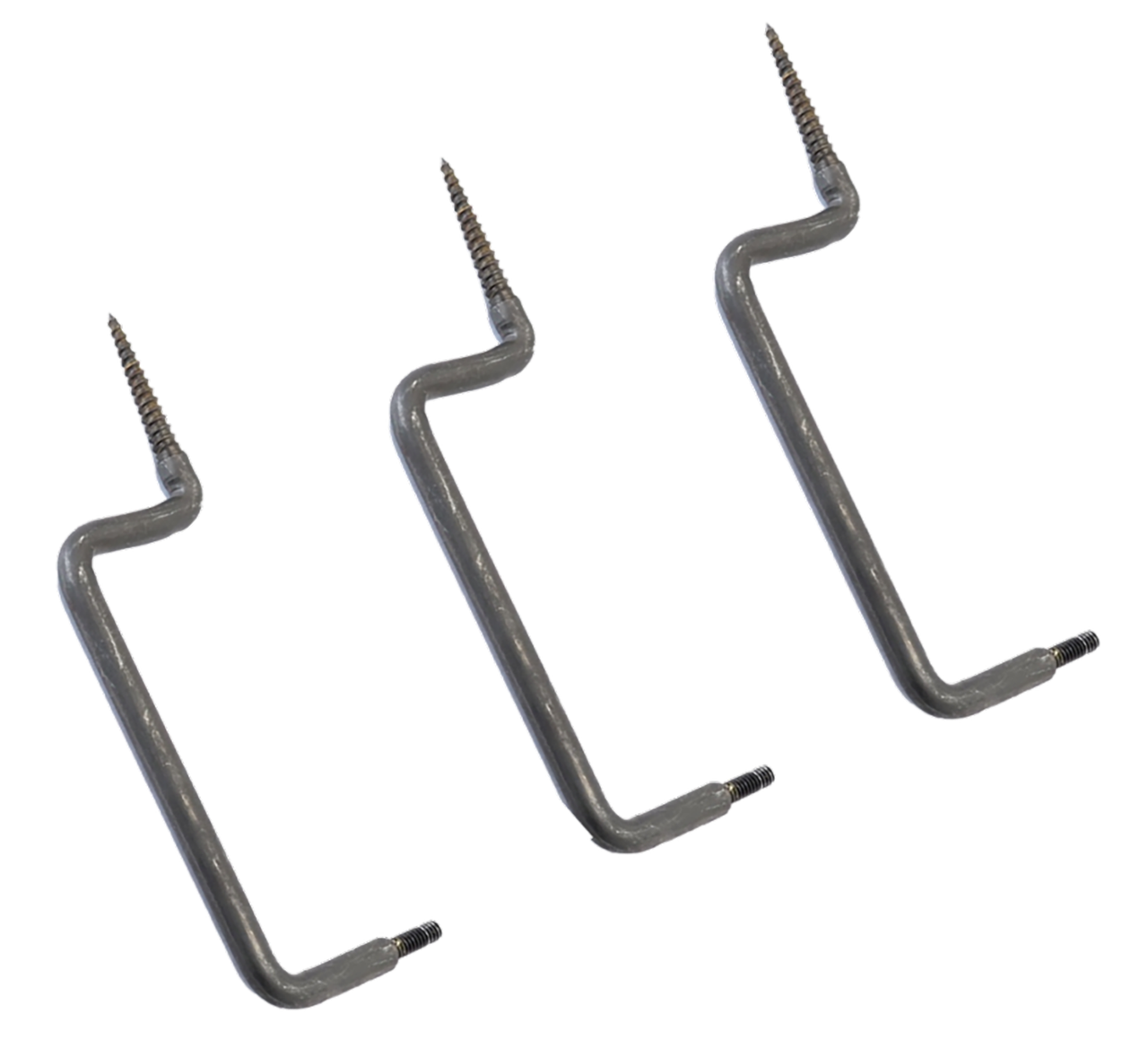 Stealth Cam STCTS3PK Tree Screw Mounts Compatible With 1/4 in-20 thread adapter Black 3 Per Pkg