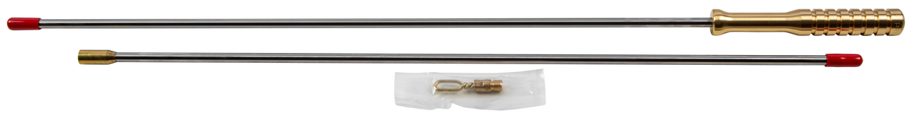 Pro-Shot Premium 2-Piece Micro-Polished Shotgun Cleaning Rod 410 Bore to 10 Gauge 36" Stainless Steel 5/16-27 Thread with Patch Holder