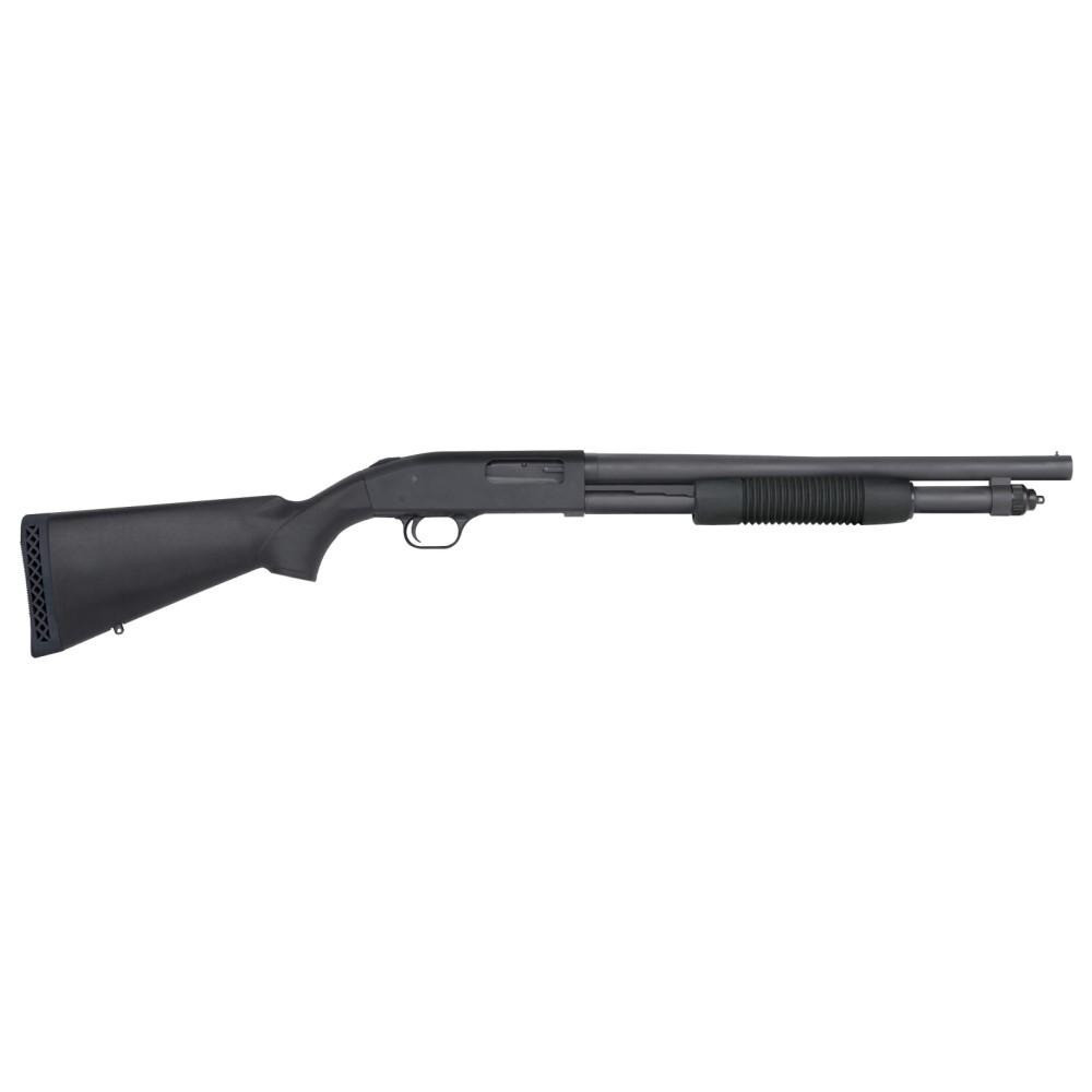 Mossberg 50778 590 Tactical 12 Gauge 6+1 3 in 18.50 in Cylinder Bore Barrel, Matte Blued Metal Finish, Dual Extractors, Receiver, Synthetic Stock, Shotgun