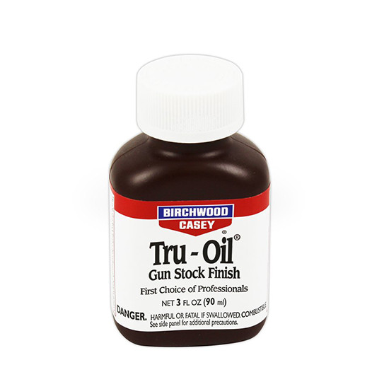Birchwood Casey 23123 Tru-Oil Gun Stock Finish Natural Wood 3 oz. Bottle