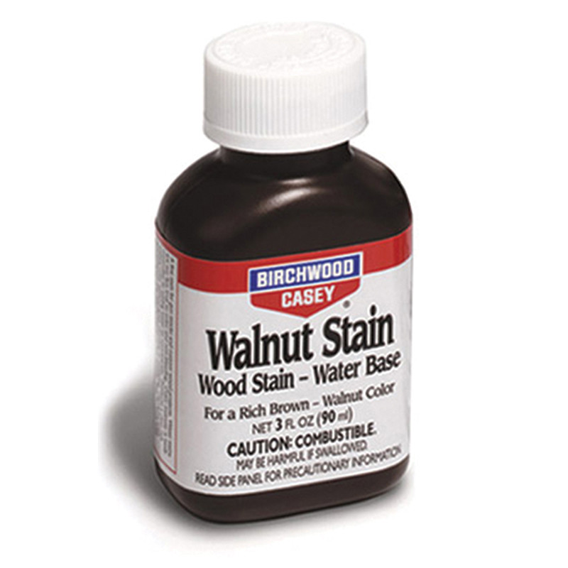 Birchwood Casey 24123 Walnut Wood Stain Water-Based 3 oz. Bottle