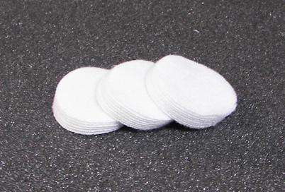 Pro-Shot 1300 Cleaning Patches .22 - .270 Cal 1 in Round Cotton Flannel 300 Per Bag