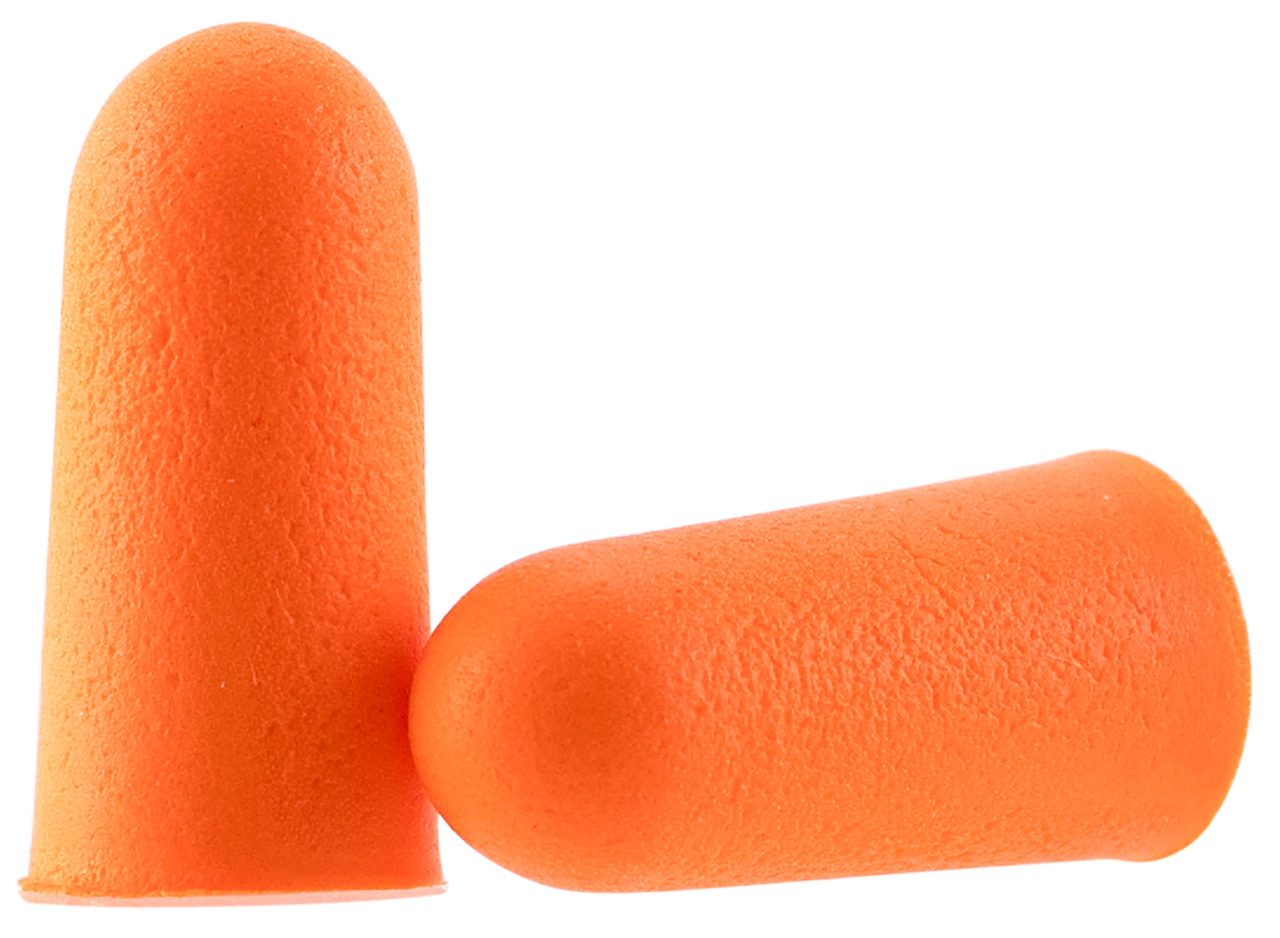 Walkers Game Ear Disposable Foam Ear Plug -32dB Noise Reduction Rating 100 Total Plugs/50 Pairs Plastic Bag