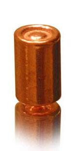 Berry's Superior Plated 38 Caliber (357 Diameter) Bullets 148 Grain Double Ended Wadcutter Box of 1000