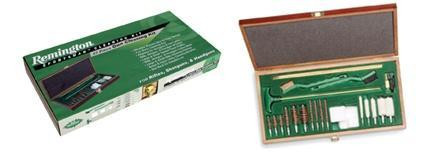 Remington Accessories 19054 Sportsman Cleaning Kit Multi-Caliber Multi-Gauge/27 Pieces/Wood Case