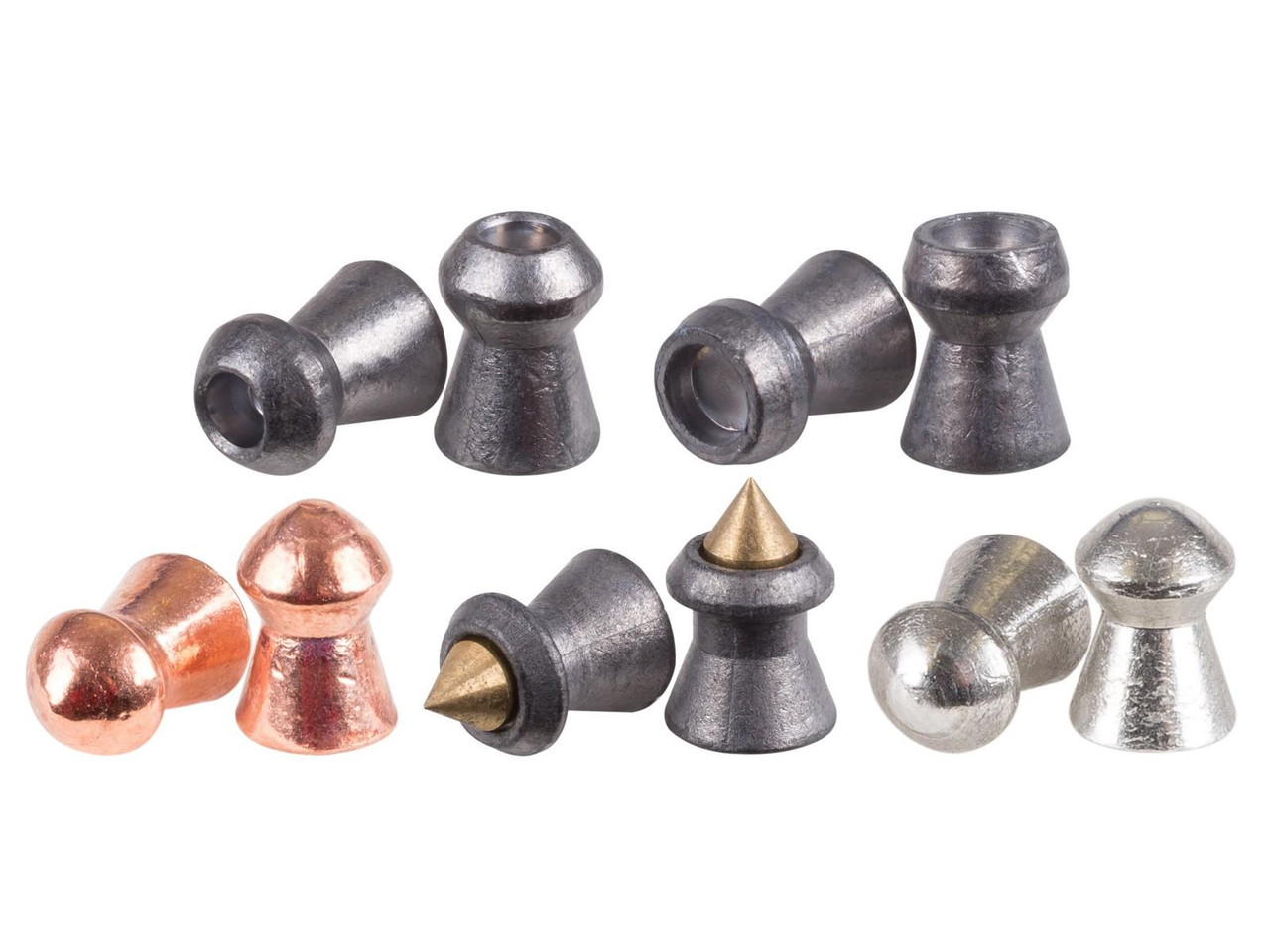 H&N Hunting-Sampler Type II .22 Cal 5-Type Airgun Pellet