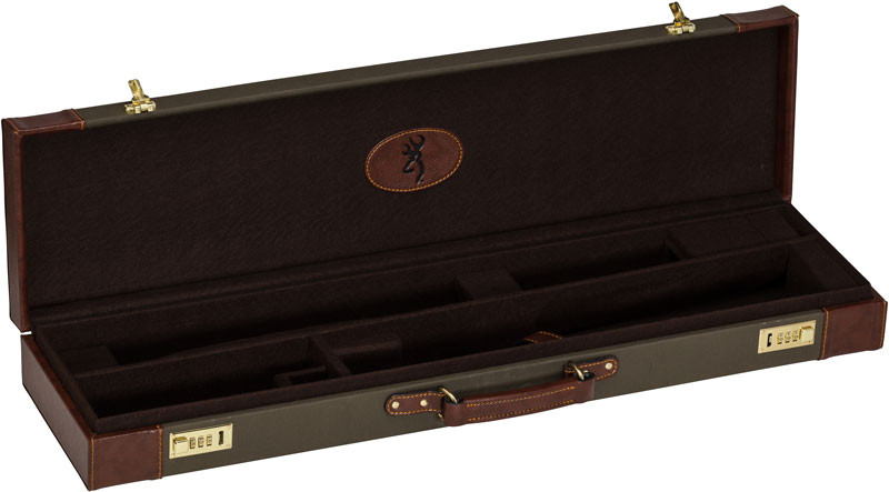 Browning Signature Encino II Luggage Case High Rib O/U Shotguns Up to 32" Barrels Sage Green Redwood