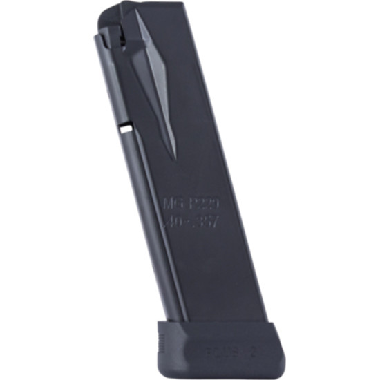Mec-Gar MGP2294014AFC Standard 14rd 40 S&W Fits Sig P229 Blued w/Anti-Friction Coating Carbon Steel, Magazine