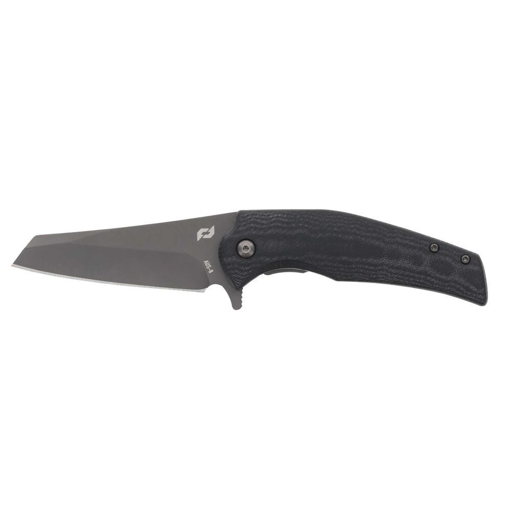 Schrade Torsion Pocket Knife 3.25" Reverse Tanto AUS-8 Titanium Nitride Blade G-10 Handle Black