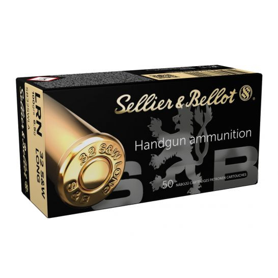 Sellier & Bellot 32 S&W Long Ammo 100gr LRN Ammunition - 1500 Rounds