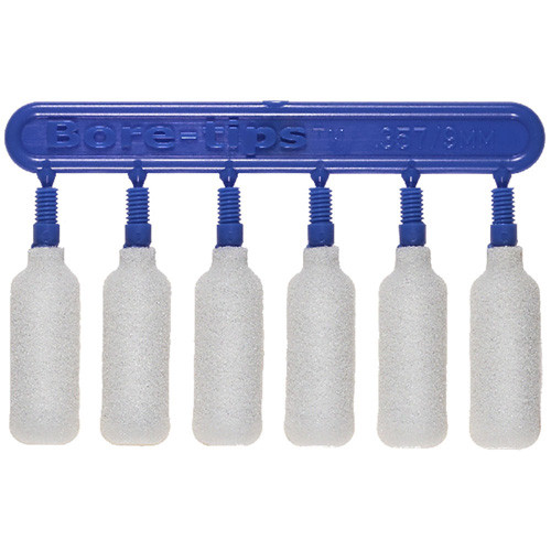 Swab-Its Bore-Tips Foam Gun Cleaning Swabs 38 Caliber/9mm 8-32 Threads 6PK