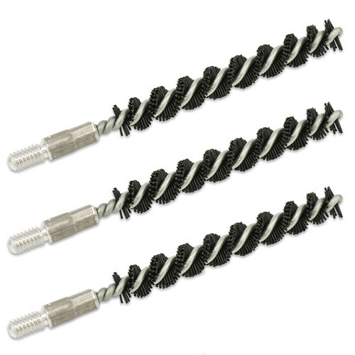 Bore Tech Proof Positive Nylon Rifle Bore Brush 243 Caliber, 6mm 8-32 Threads 3PK