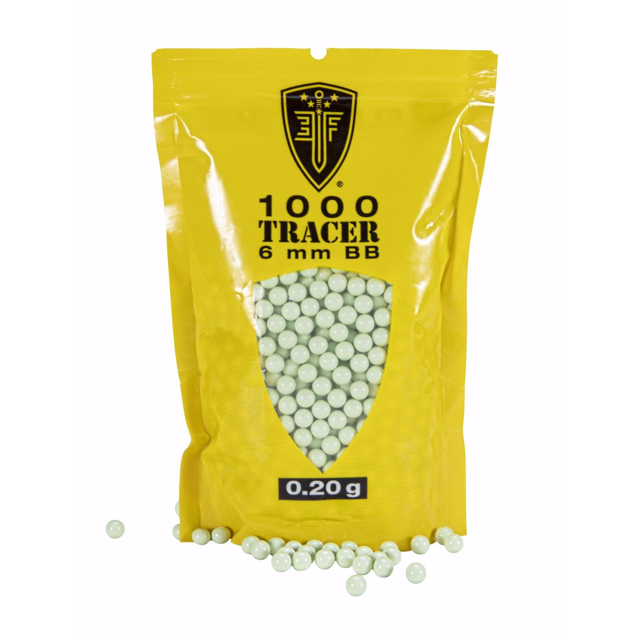 Umarex Elite Force Tracer 6mm BB’s .20g Light Green 1000/ct