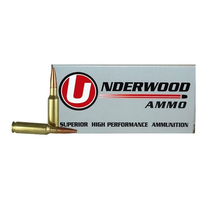 Underwood Ammo .224 Valkyrie Ammo 72gr Solid Monolithic Controlled Chaos Ammunition - 20 Rounds