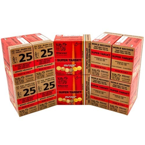 Clever Mirage T1 Super Target 12 Gauge 2-3/4" #9 1-1/8 Ounce 250rds Case