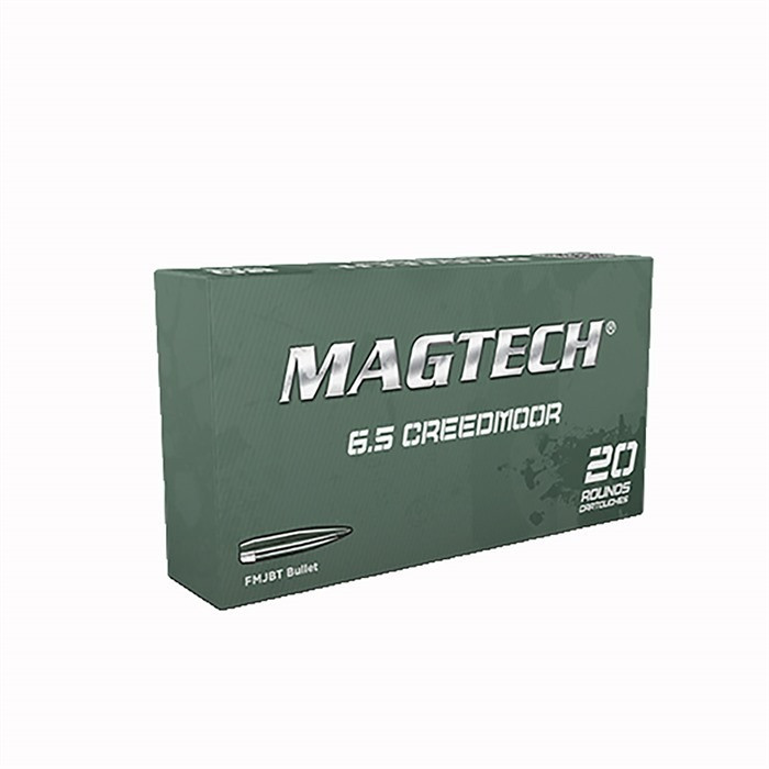 Magtech 65A Tactical/Training 6.5 Creedmoor 140 gr Full Metal Jacket Boat-Tail (FMJBT) 20 Bx/ 25 Cs