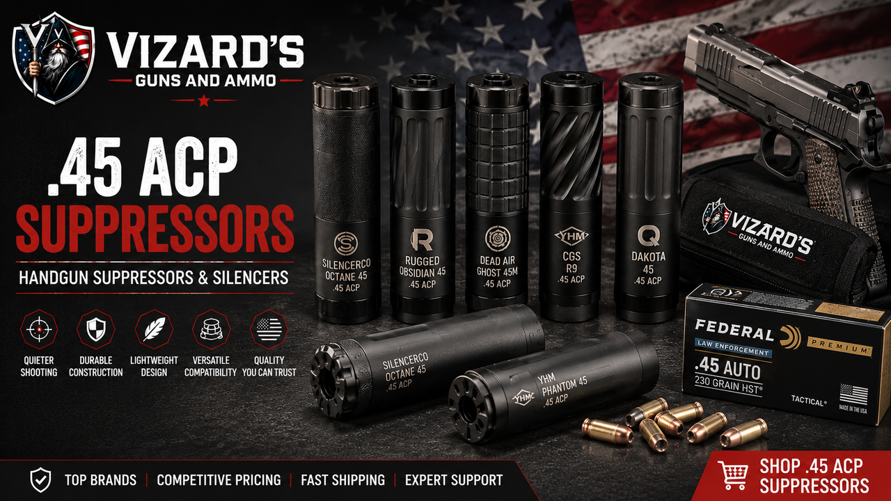 .45 ACP Suppressors