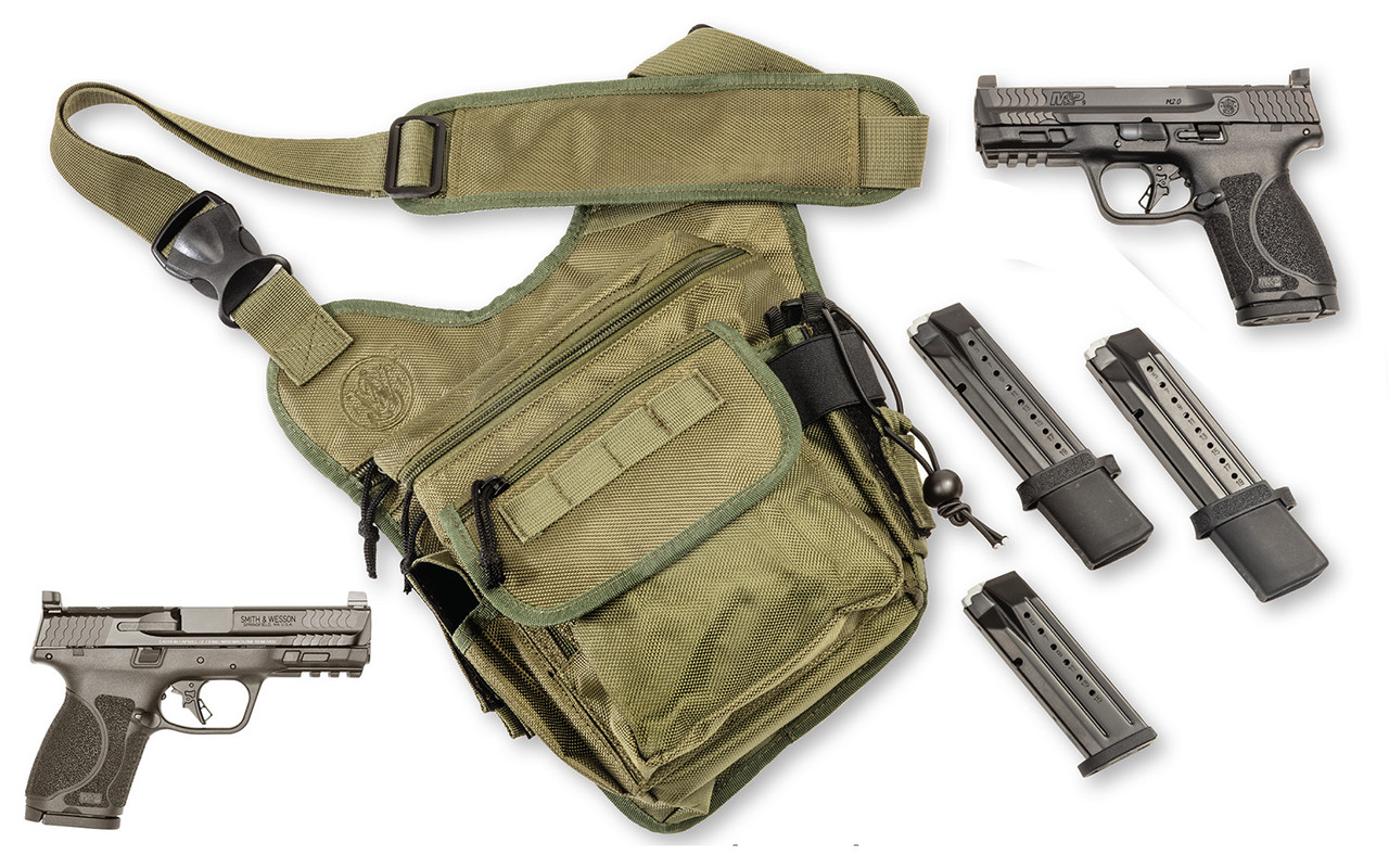 Smith & Wesson 13928 M&P M2.0 Compact Bug Out Bundle 9mm Luger 15+1(2 ...