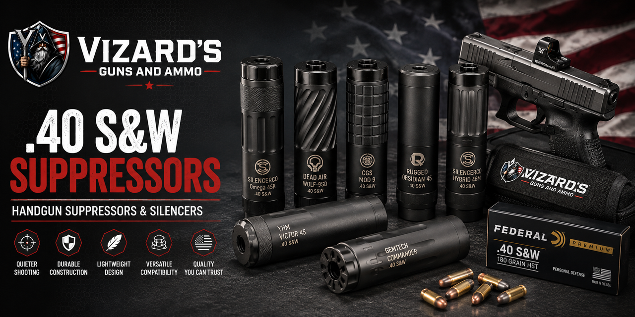 .40 S&W Suppressors