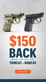 $150 BACK WHEN YOU BUY ANY Bobcat or Tomcat - July 15th - December, 31st 2023.  Qualifying Models include any 21A Bobcat Series or 3032 Tomcat Series