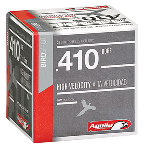 Aguila 1CHB4137 Hunting High Velocity 410 Gauge 2.5 1/2 oz 7.5 Shot 25 Bx/ 20*
