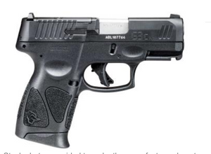 NEW   Taurus 1-G3CP931 G3C 9mm Luger 3.20" 12+1 (3) Black Matte Black Tenifer Steel w/T.O.R.O Cuts Slide Black Polymer Grip