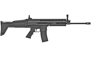 FN 98521-1 SCAR 16S 5.56x45mm NATO 16.25" 30+1 Black Black Telescoping Side-Folding w/Adjustable Cheek  Stock Black A2 Grip Right Hand