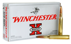 Winchester Ammo X2705 Super-X  270 Winchester 130 GR Power-Point (PP) 20 rounds