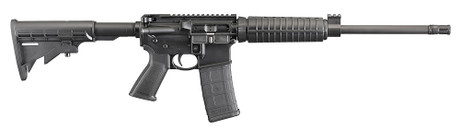 Ruger’s new AR-556 Optics Carbine swaps the front sight for a railed gas block