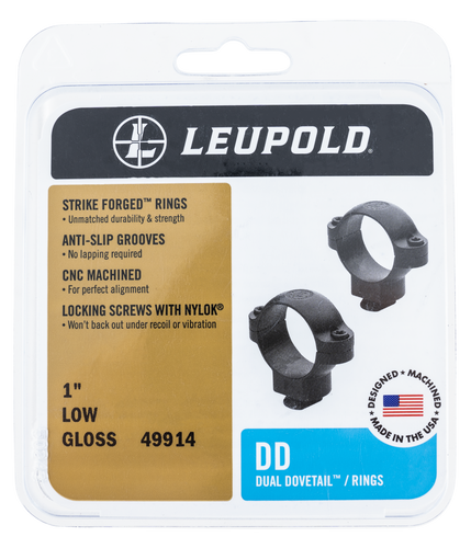 Leupold 2 Piece 52234 Ring/Adaptor Dual Dovetail 030317522346