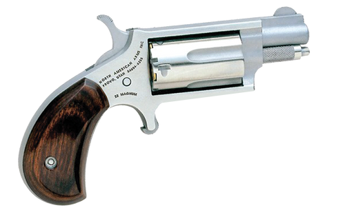 Naa 22MSC 22 LR/22 Mag Revolver Rosewood Grip with 22 LR Cylinder 1.13" 5 744253000232