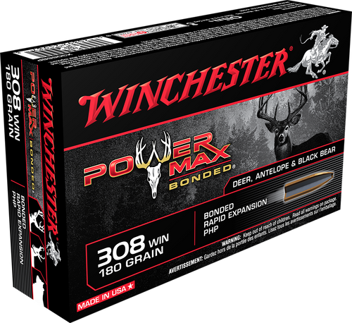 Winchester X3086BP 308 Win Rifle Ammo 180gr 20 Rounds 020892219878