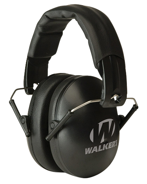 Walkers Game Ear Over the Head GWPYWFM2BLK Shooting Hearing Protection Earmuff 813628104988