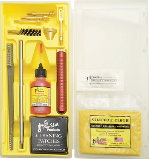 Proshot Products MPK3845 .38-45 Cal Gun Care Cleaning Kit 6.50" 709779400980