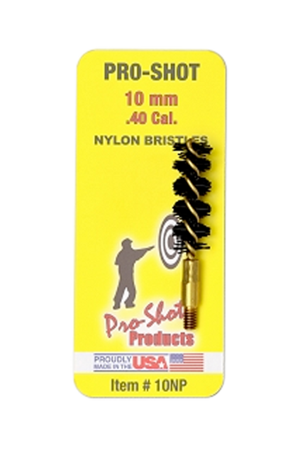 Proshot Products 10NP Nylon Brush Gun Care Cleaning/Restoration 1.75" 709779100750