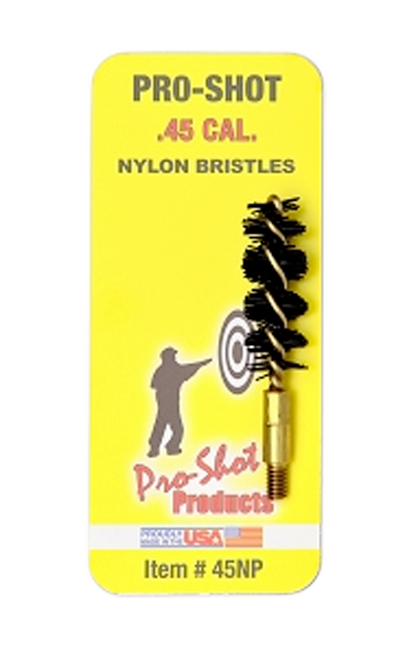 Proshot Products 45NP Nylon Brush Gun Care Cleaning/Restoration 1.75" 709779100767