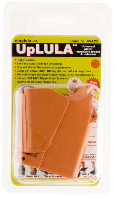 Maglula UpLULA UP60BO 9mm Luger Magazine/Accessory Magazine Loader Mag Loader 811619021030