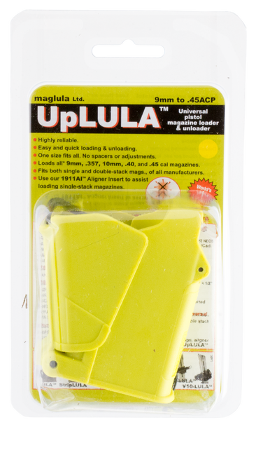 Maglula UpLULA UP60L 9mm Luger Magazine/Accessory Magazine Loader Mag Loader 811619021047