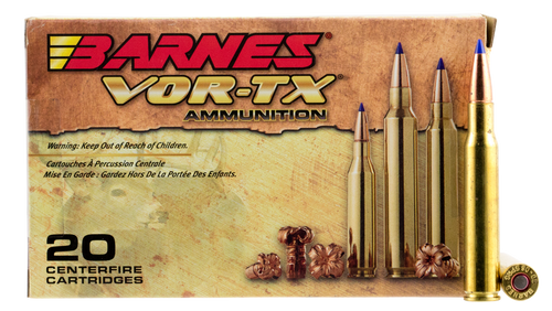 Barnes Bullets 21565 30-06 Springfield Rifle Ammo 168gr 20 Rounds 716876130672
