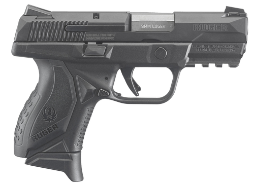 Ruger 8635 9mm Luger Pistol Compact 3.55" 17+1 736676086351