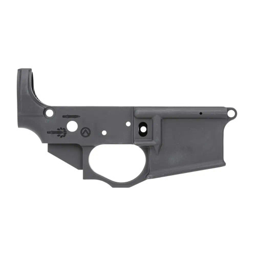 SPIKES TACTICAL STRIPPED LOWER RECEIVER MULTI CAL SPARTAN LOGO