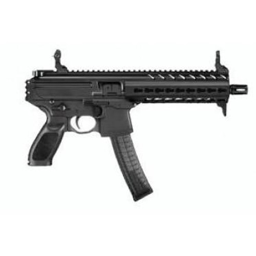 SIG MPX-P Pistol 9mm 8 Inch Barrel Flip-Up Sights Aluminum KeyMod Handguard 30 Round