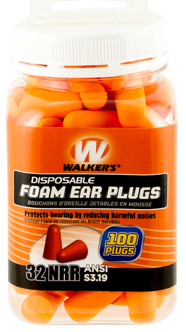 Walkers Game Ear Inside The Ear GWPFP50PK Shooting Hearing Protection Earplugs 888151011089