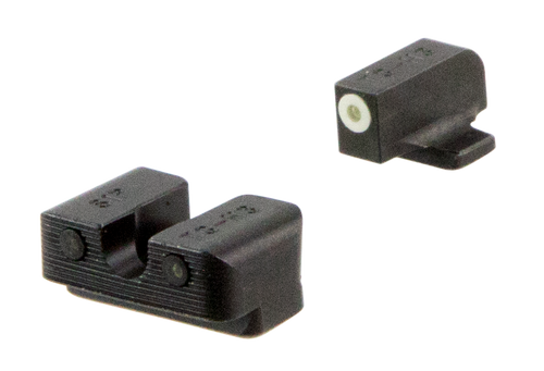 Truglo Square Front/U-Notch Rear TG231S2W Gun Sight Front/Rear Set 788130023860