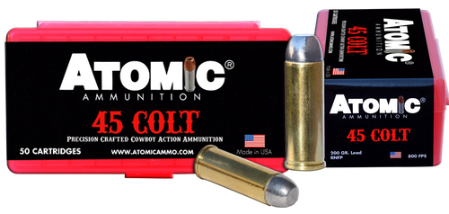 Atomic 00434 45 Colt (LC) Handgun Ammo 200gr 50 Rounds 858767004348