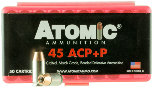 Atomic 00412 45 ACP Handgun Ammo 185gr 50 Rounds 858767004126