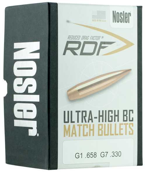 Nosler 49825 .264 Reloading Bullet/Projectile 500 Per Box 054041498258
