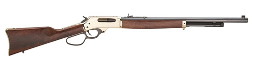 Henry H010B Lever 45-70 Brass Lever 45-70 Government 22 4+1 American Walnut Stk Blued Barrel/Brass Receiver*